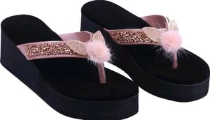 Stylish Black Slippers