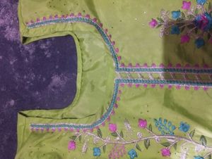 Elegant Green Kurta Set