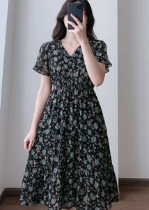 Floral Print Midi Dress