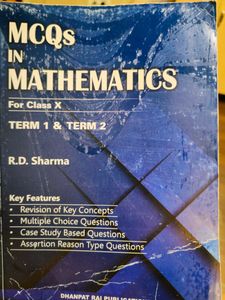Mathematics for Class 10 CBSE by R.D. Sharma