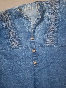 Denim Dress - Stylish &amp; Comfortable women