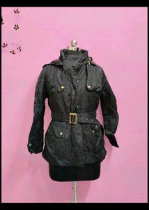 Belted Quilted Jacket