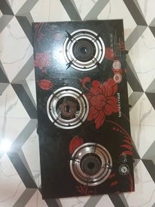 3-Burner Gas Stove - Surya Crystal