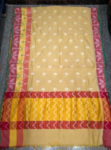 Yellow Weave Saree