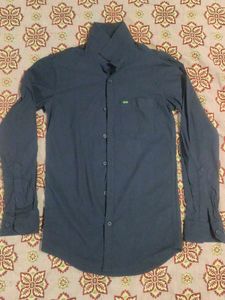 Navy Button-Down Shirt