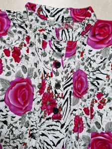 Floral Print Kurti