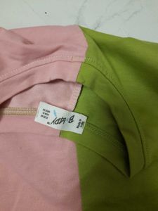 Front Knot Crop Tshirt