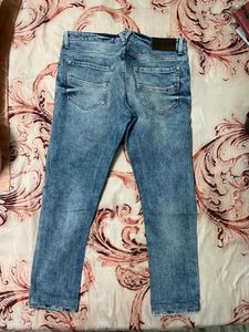 United Colors Of Benetton Men Blue Skinny Fit Jean