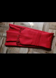 Red Fit and Flare Dress