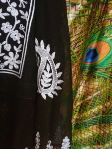 Black Embroidered Dress