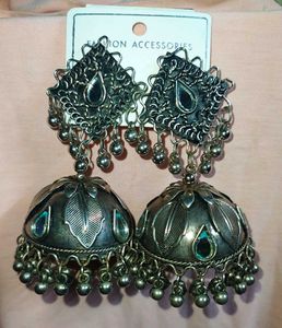 2 Jhumka Earrings (Big Size)