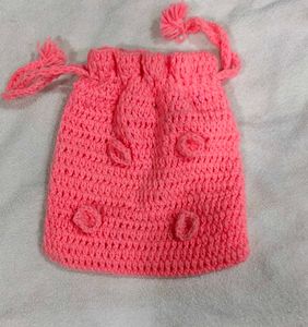 Crochet Bag And Potli Combo