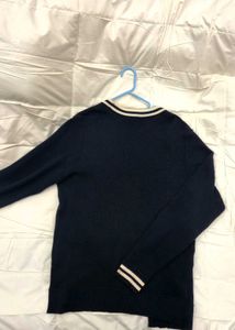 Lacoste Navy Cardigan