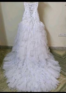 WHITE TUELLE GOWN🌷✨
