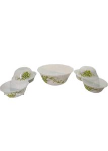 LARAH borosil 7 Pcs Serving Bowl