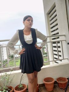 Korean Skirt Dress With Top