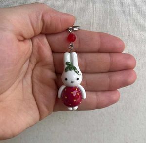 Strawberry 🍓🐰 Miffy Keychains
