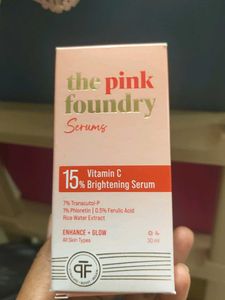 The Pink Foundry 15% Vitamin C Brightening Serum