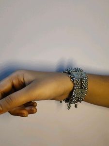 Aesthetic Silver Bracelet 🌊✨