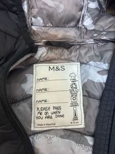 Black Hooded Puffer Jacket