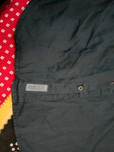 Shirt Navy Blue Long Sleeves