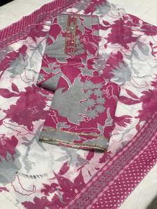 3 Pure CottonSuits With Duppata Only In Rs1000 Onl