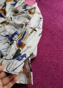 Vintage Patterned Blouse