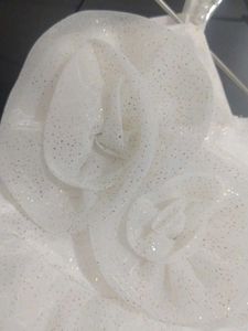 White Sleeveless Frock