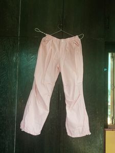 Pink Parachute Pant
