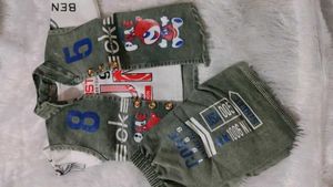 Kids Designer Vest Outfit