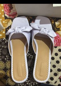 Lavender Bow Flats