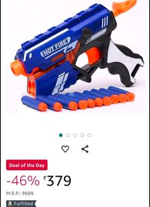 Toy Gun 🔫 Software Bullet Brand New 🏷️