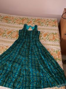 It’s Sea Green Soft Padded Dress/ Kurti