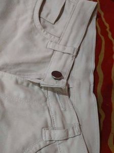White Slim Fit Jeans