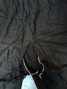 Black Embroidered Kurti