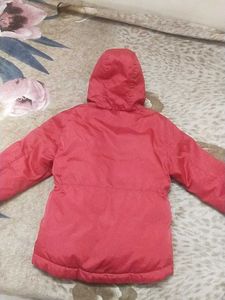 Branded Red Colour 4-8 Year Girls Jacket