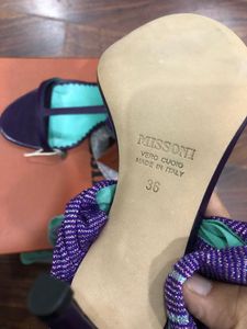 Brand new Missoni Purple Heels Size UK3.5