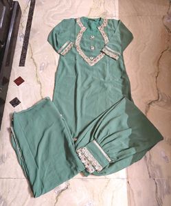 Afghani Salwar With Shirt N Dupatta