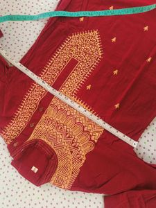 Elegant Maroon Kurta