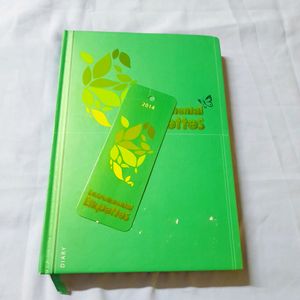 New Dairy With Book Mark