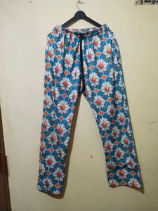 Floral Print Pants 2XL size