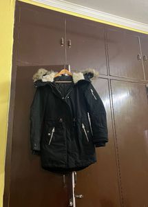 Fur Cap Winter Jacket