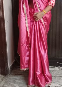 Like New Saree 3 In Pink ,Red ,Grey Colour
