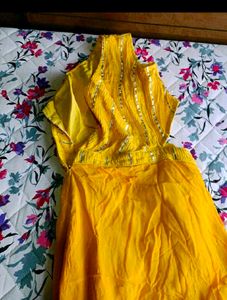 Cutout Haldi Dress