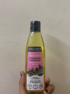 Soulflower Rosemary Lavender Hair Oil