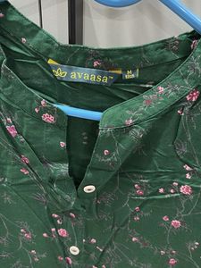 Green Floral Dress