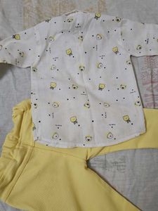 Cute Bear Print Shirt