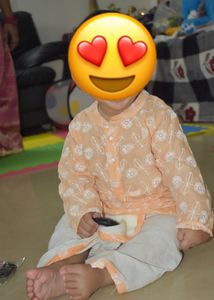 Babyhug Chickenkari Kurta Set
