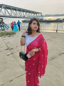 &#34;Thrift Store Saree Stunner&#34;✨