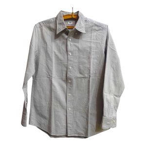 Uniqlo Light Gray Long Sleeve Shirt